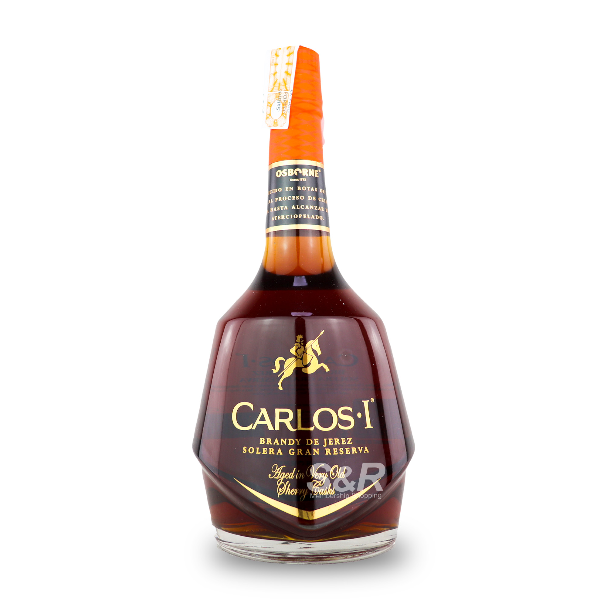Carlos I Solera Gran Reserva Brandy 1L Carlos I Solera Gran Reserva Brandy 1L